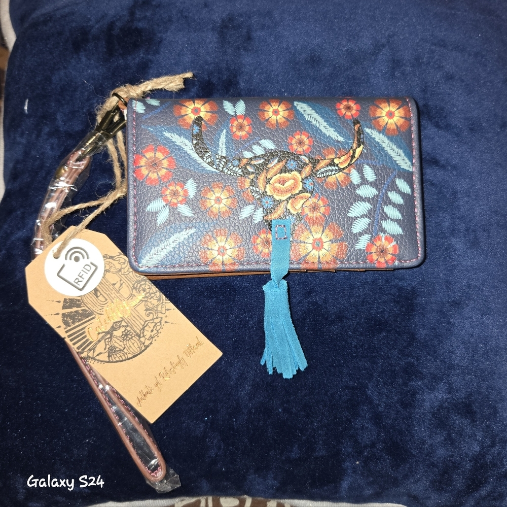 Catchfly Studies Ladies RFID Wallet Wristlet